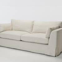 Deia - 4 Seater Luxury Modern Sofa, Premium Natural Cotton Linen